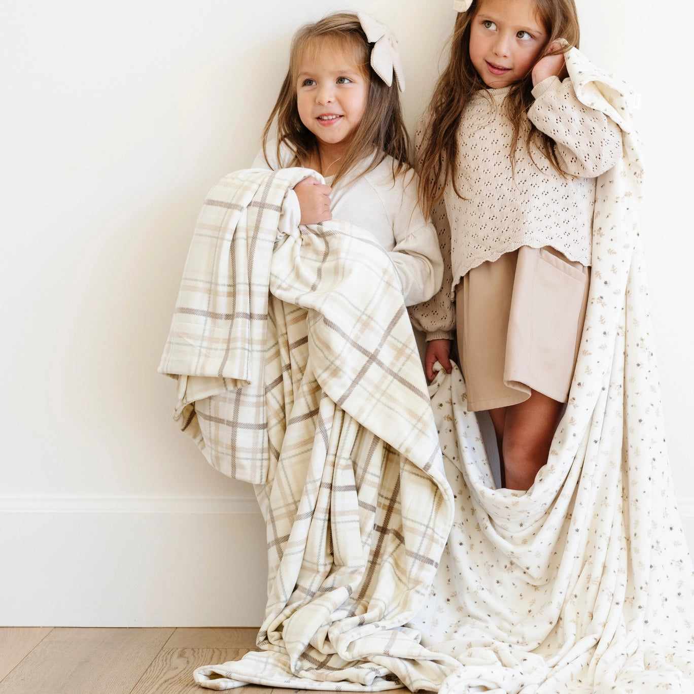 Minky Throw Blanket - (Plaid)