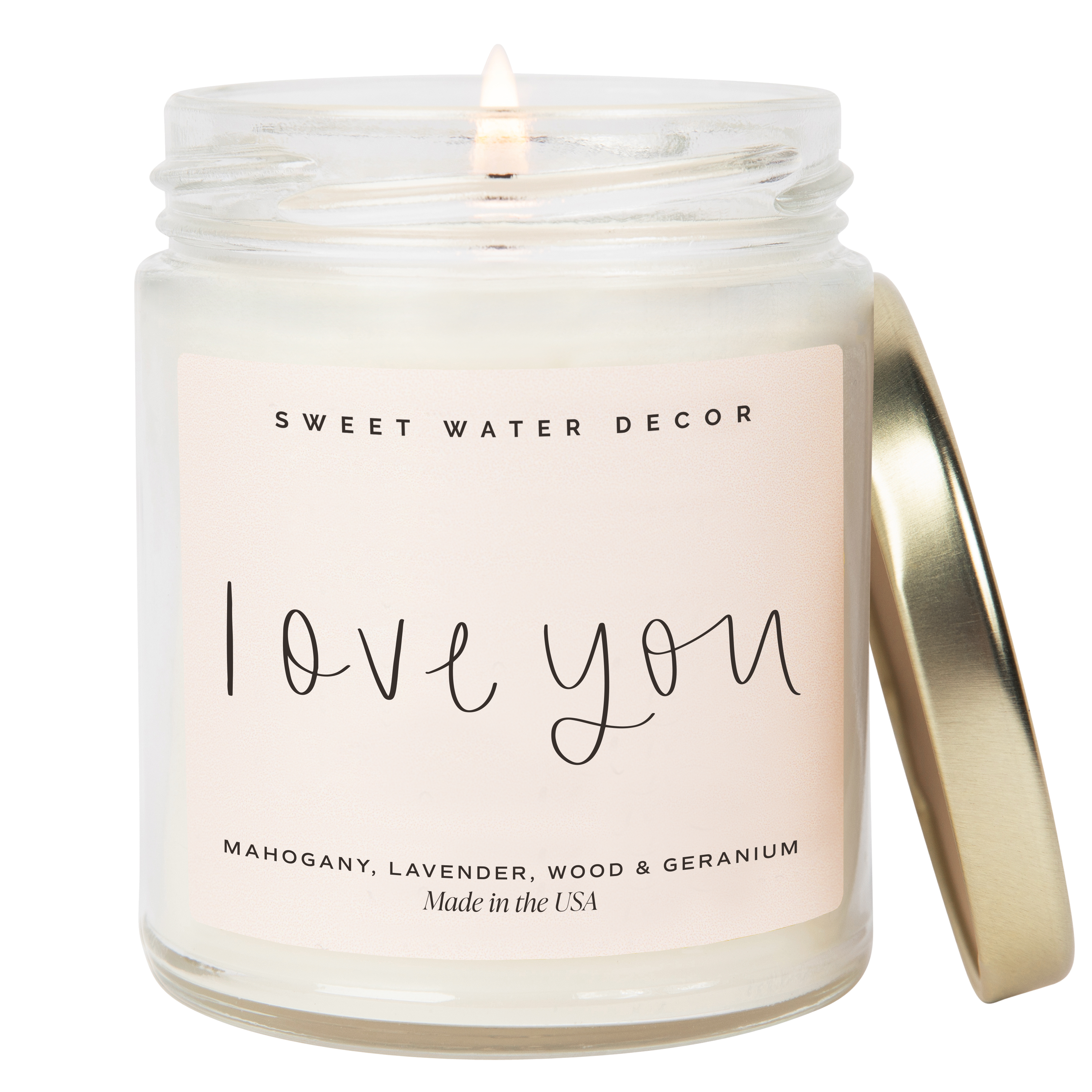 Love You Soy Candle