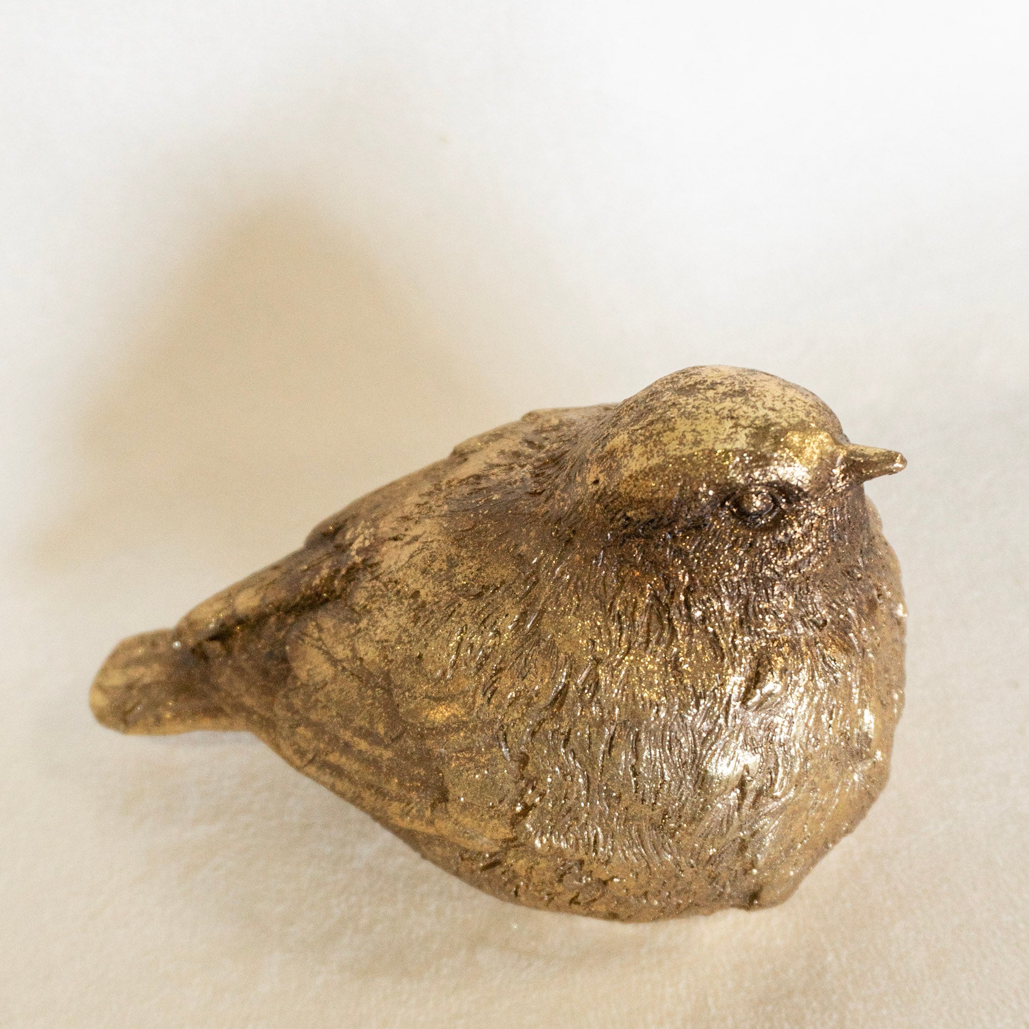 Gold Resin Bird