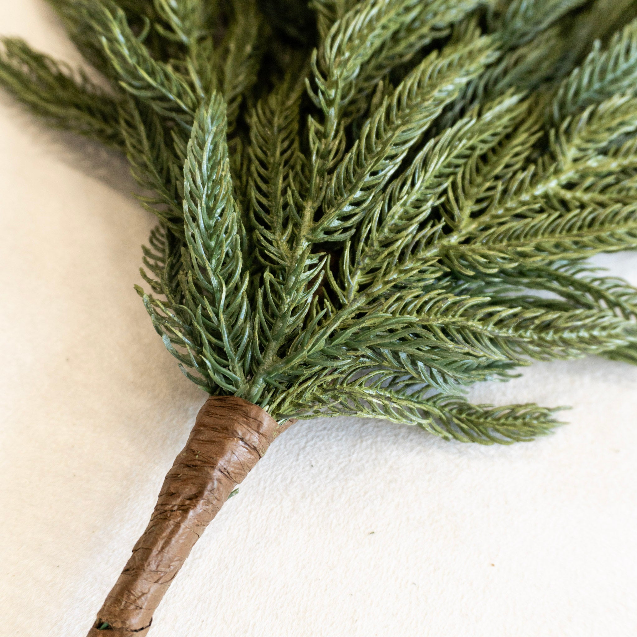 19" Soft Touch Evergreen Stem