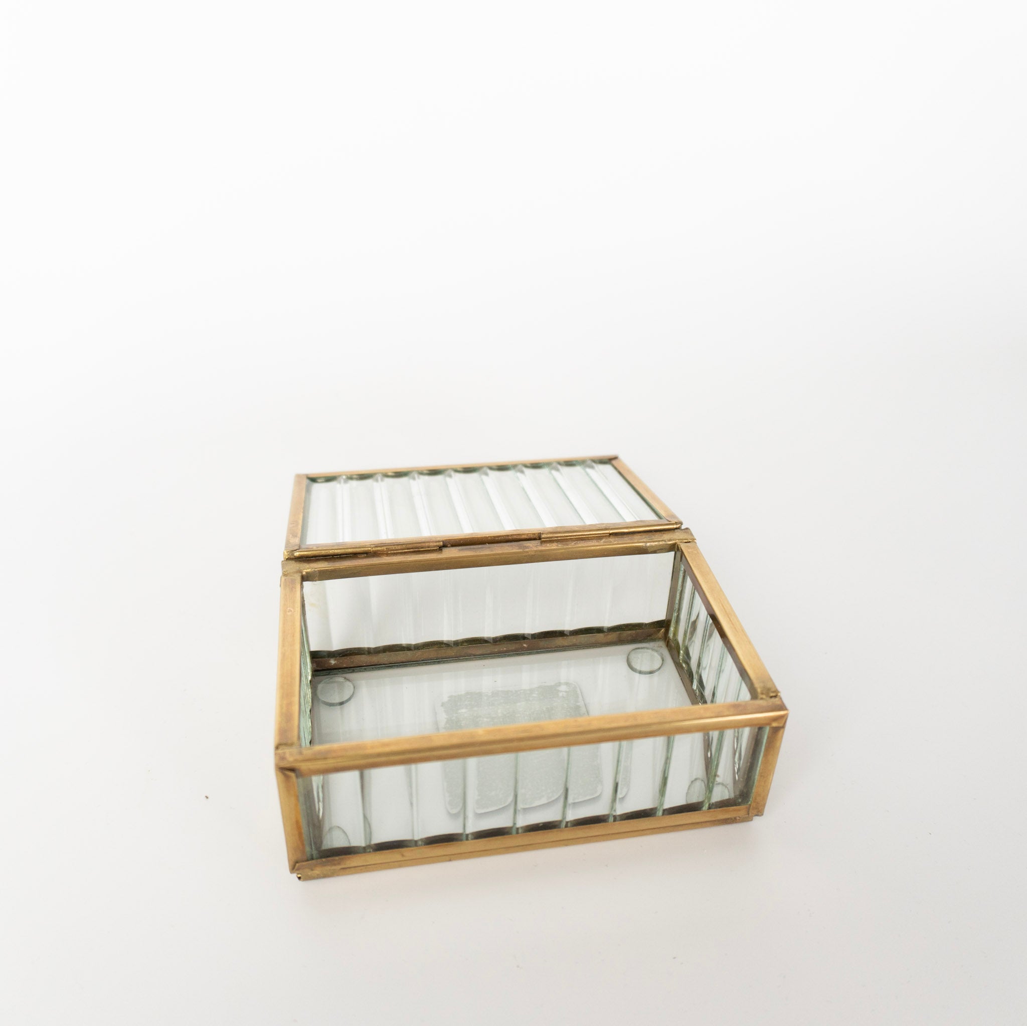 Glass/Brass Display Box