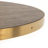 Evans Bistro Table - Reclaimed Burnt Oak | shipping 6/19/2024