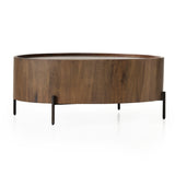 Lunas Drum Coffee Table - Bronzed Iron | shipping 8/8/2024