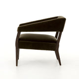 Gary Club Chair - Surrey Olive | ready to ship!