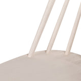 Lewis Windsor Chair - Off White Oak Solid | shipping 5/30/2024
