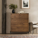 Eaton 5 Drawer Dresser - Amber Oak Resin | ready to ship!