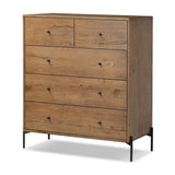 Eaton 5 Drawer Dresser - Amber Oak Resin | ready to ship!