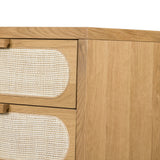 Allegra 5 Drawer Dresser - Honey Oak Veneer | ready to ship!