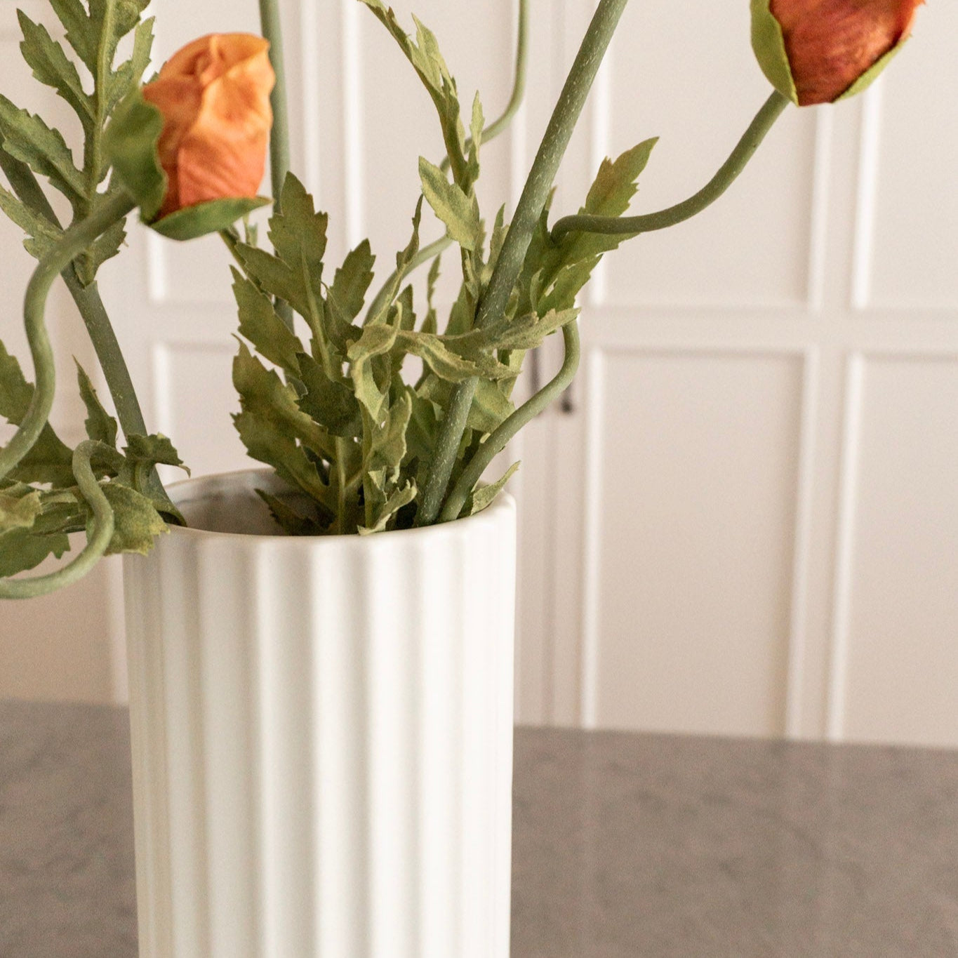 25.5" Light Orange Poppy Pairing