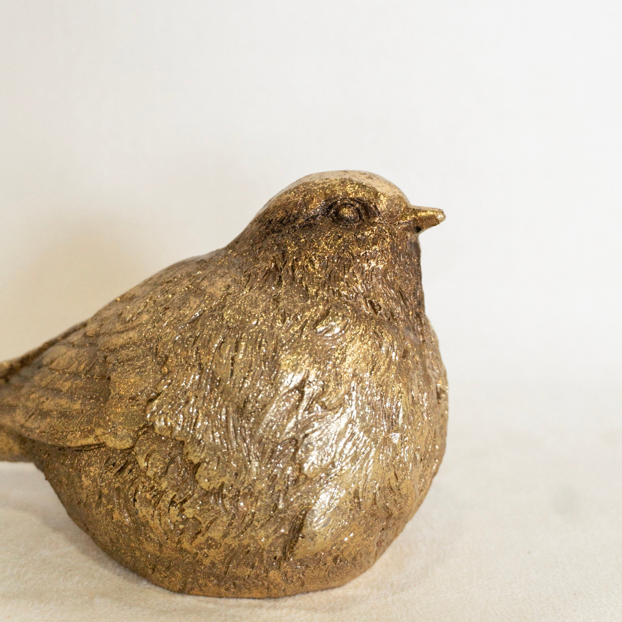 Gold Resin Bird