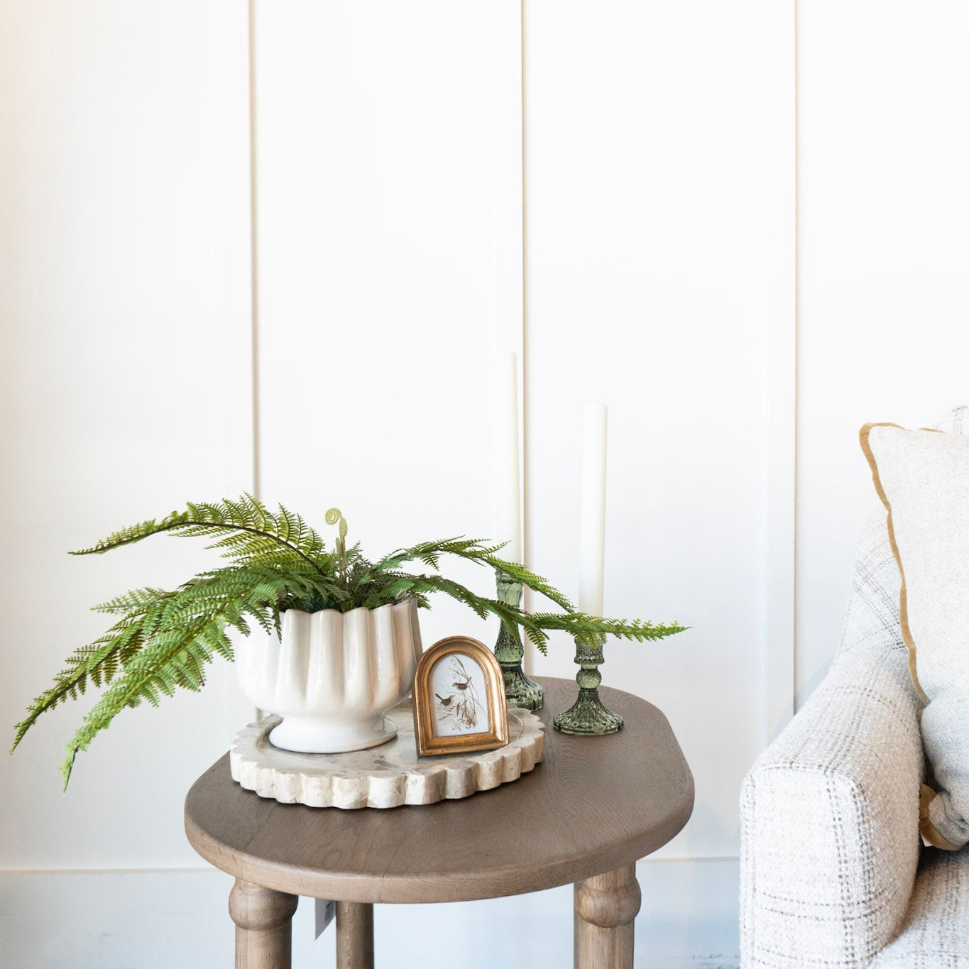 Gillian Candlestick Green