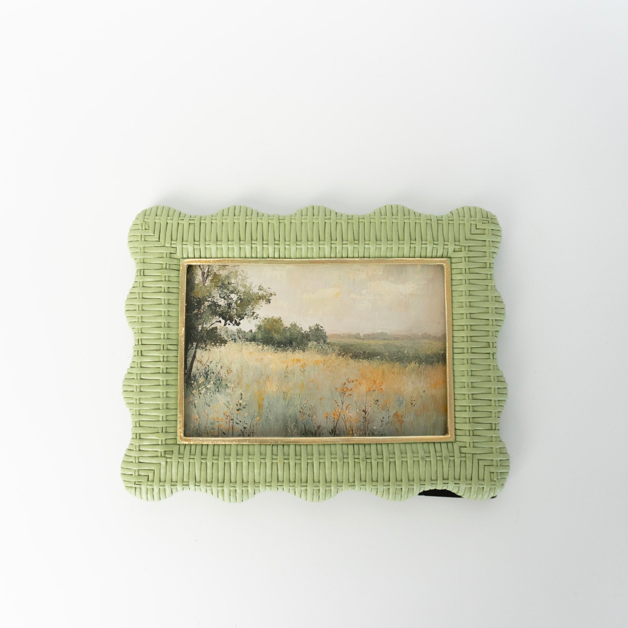 Green Weave Frame