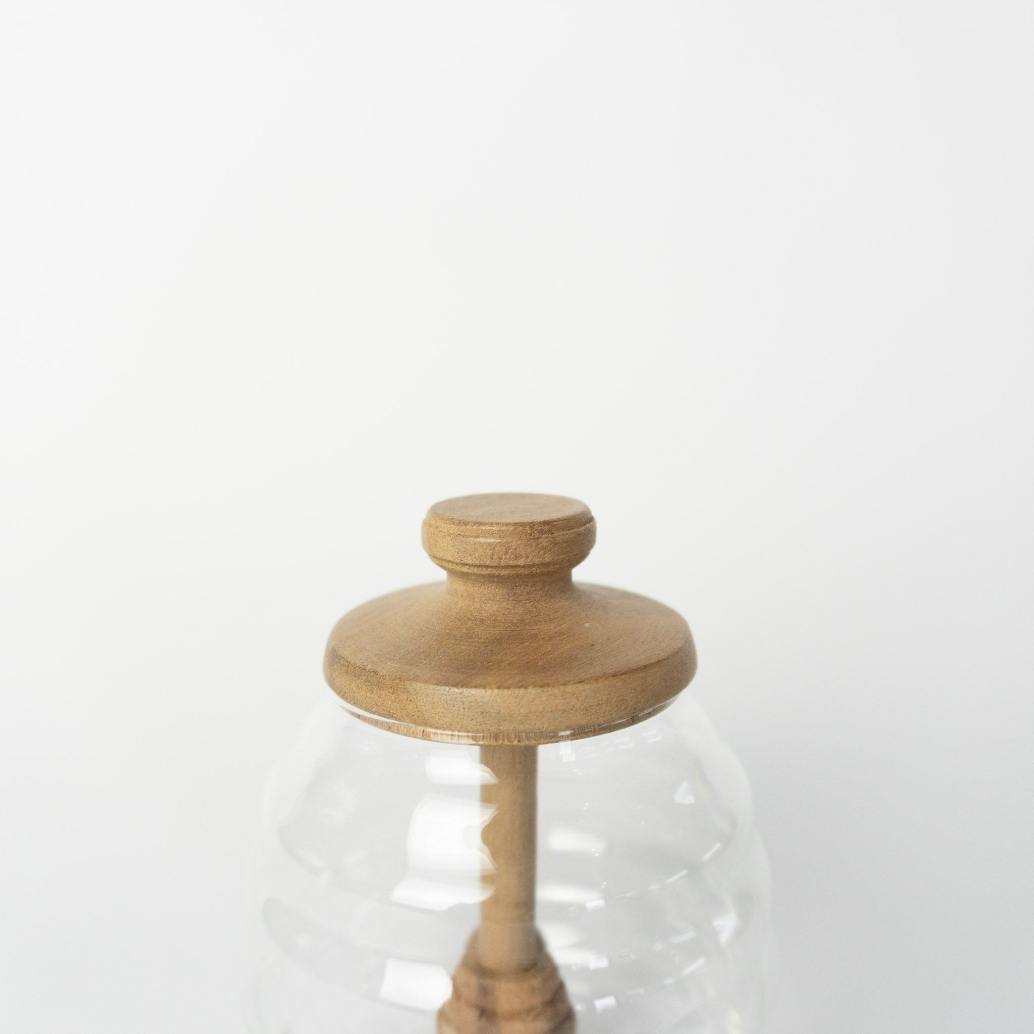 Honey Jar w/Wood Dipper