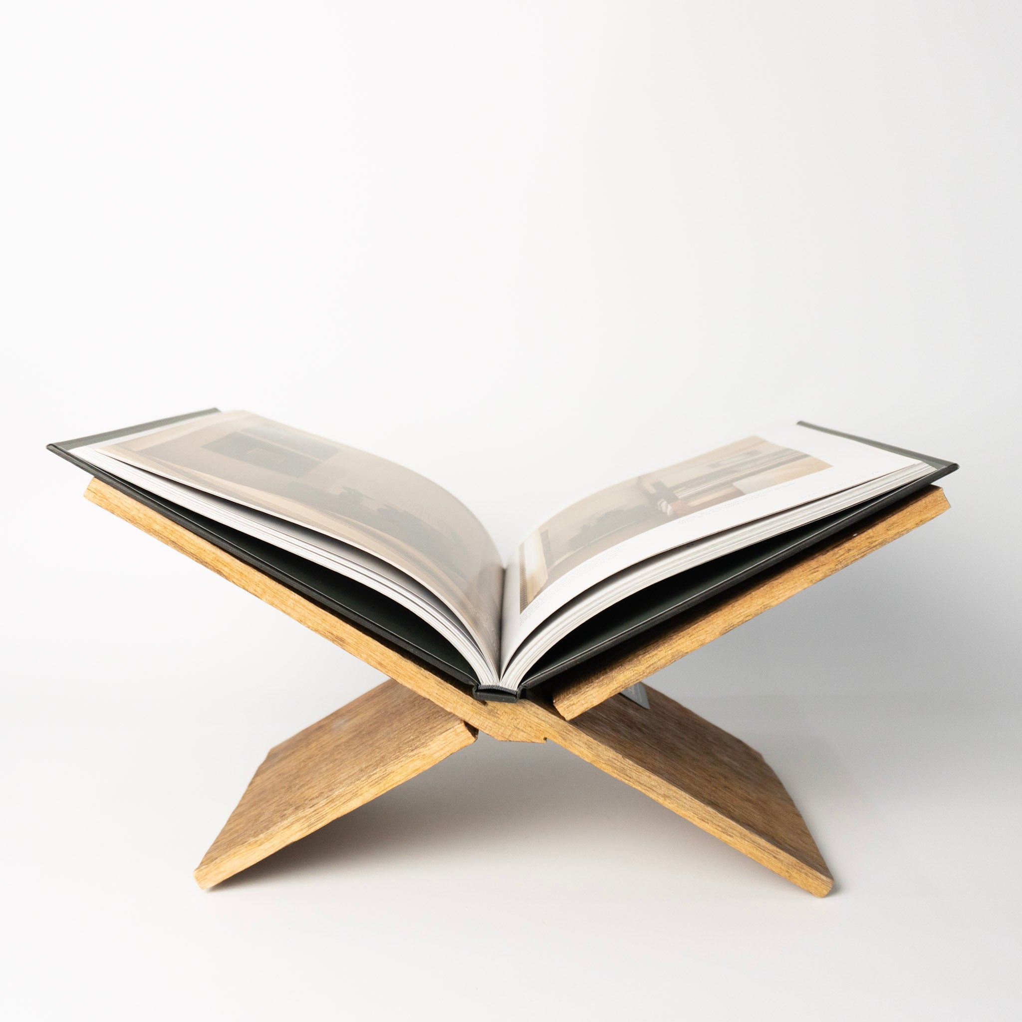 Natural Wood Magazine Holder