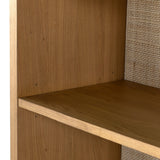Higgs Bookcase - Honey Oak Veneer | shipping 6/10/2024