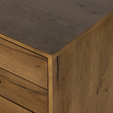 Eaton Executive Desk - Amber Oak Resin | shipping 6/4/2024
