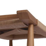 Robles Outdoor Dining Stool - Natural Teak | shipping 5/31/2024