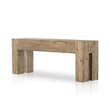 Abaso Console Table - Rustic Wormwood Oak | ready to ship!