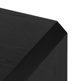 Caspian End Table - Black Ash Veneer | shipping 8/3/2024
