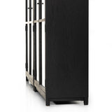 Millie Double Cabinet - Drifted Matte Black | shipping 6/13/2024