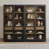 Millie Double Cabinet - Drifted Matte Black | shipping 6/13/2024