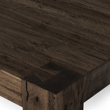 Abaso Coffee Table - Ebony Rustic Wormwood Oak | shipping 6/30/2024