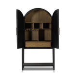 Tolle Bar Cabinet - Drifted Matte Black | ready to ship!