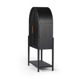 Tolle Bar Cabinet - Drifted Matte Black | ready to ship!