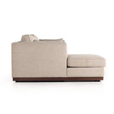 Lawrence 2-Piece Sectional W/ Chaise - Nova Taupe | ready to ship!