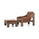Halston Chair W/ Ottoman - Heirloom Sienna | shipping 5/24/2024