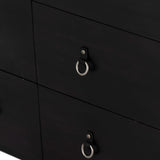 Isador 6 Drawer Dresser - Black Wash Poplar | ready to ship!