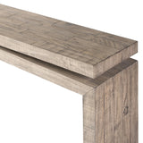 Matthes Large Console Table - Weathered Wheat | shipping 7/4/2024