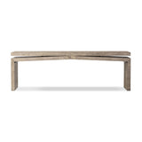 Matthes Large Console Table - Weathered Wheat | shipping 6/28/2024