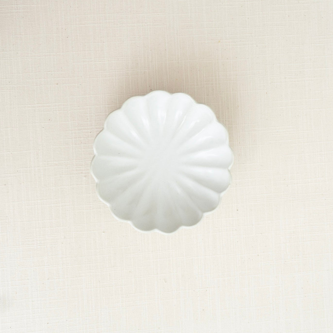 Scalloped Ceramic Bowl