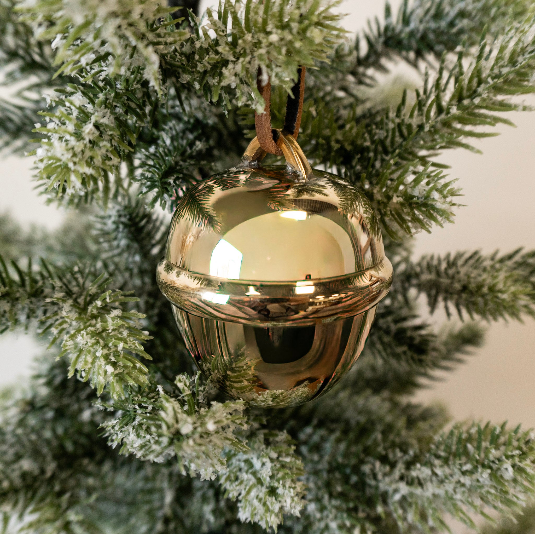 2" Gold Sleigh Bell