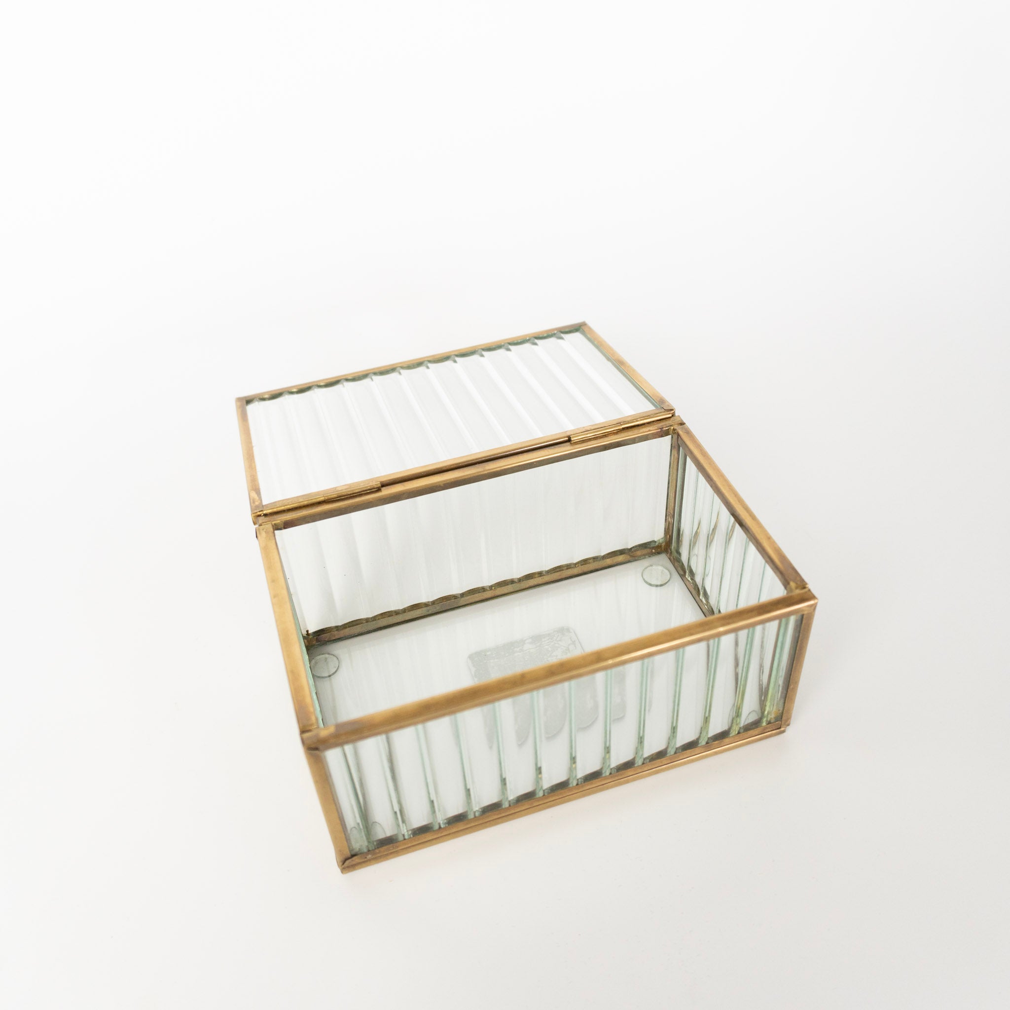 Glass/Brass Display Box