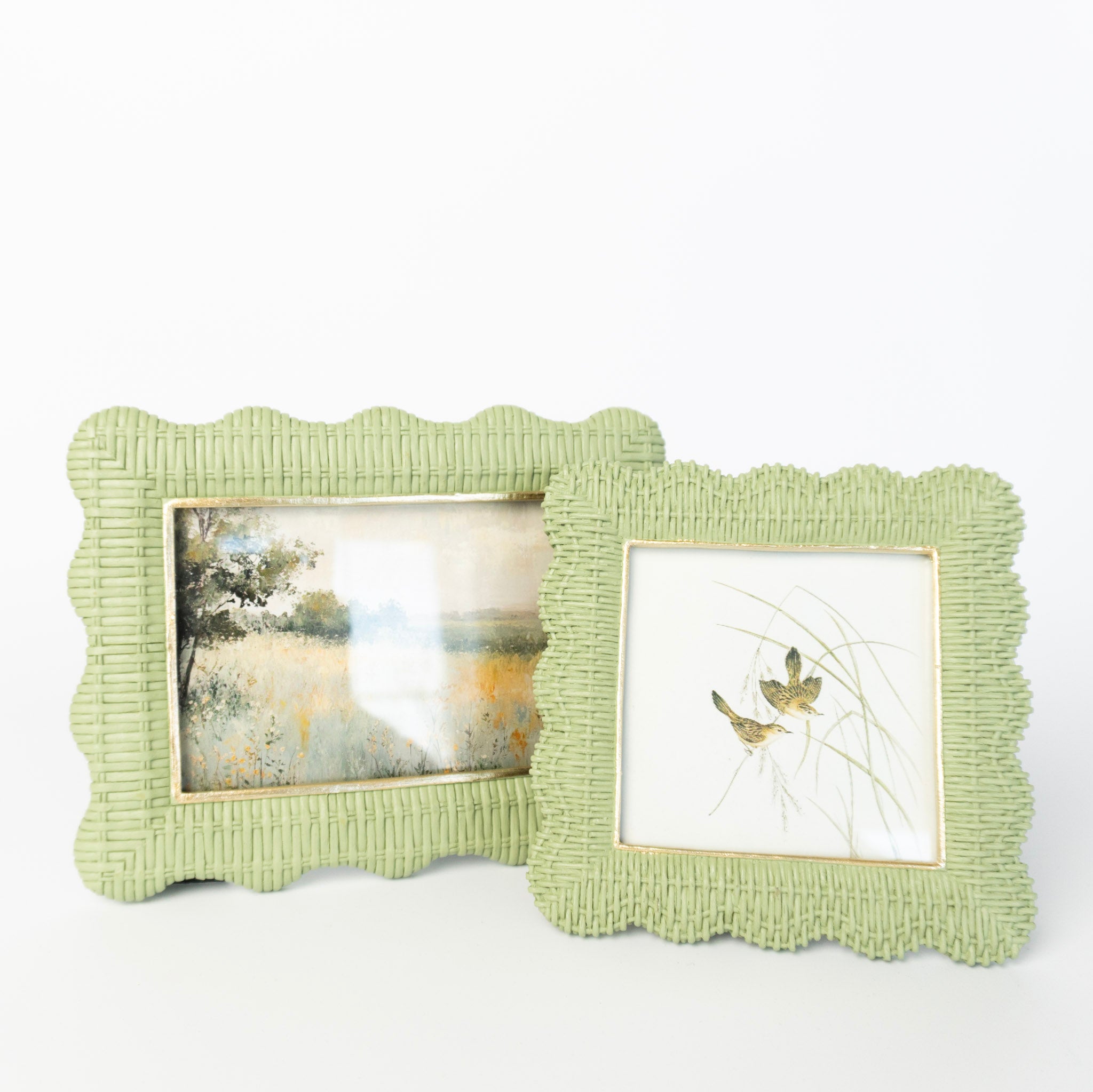Green Weave Frame