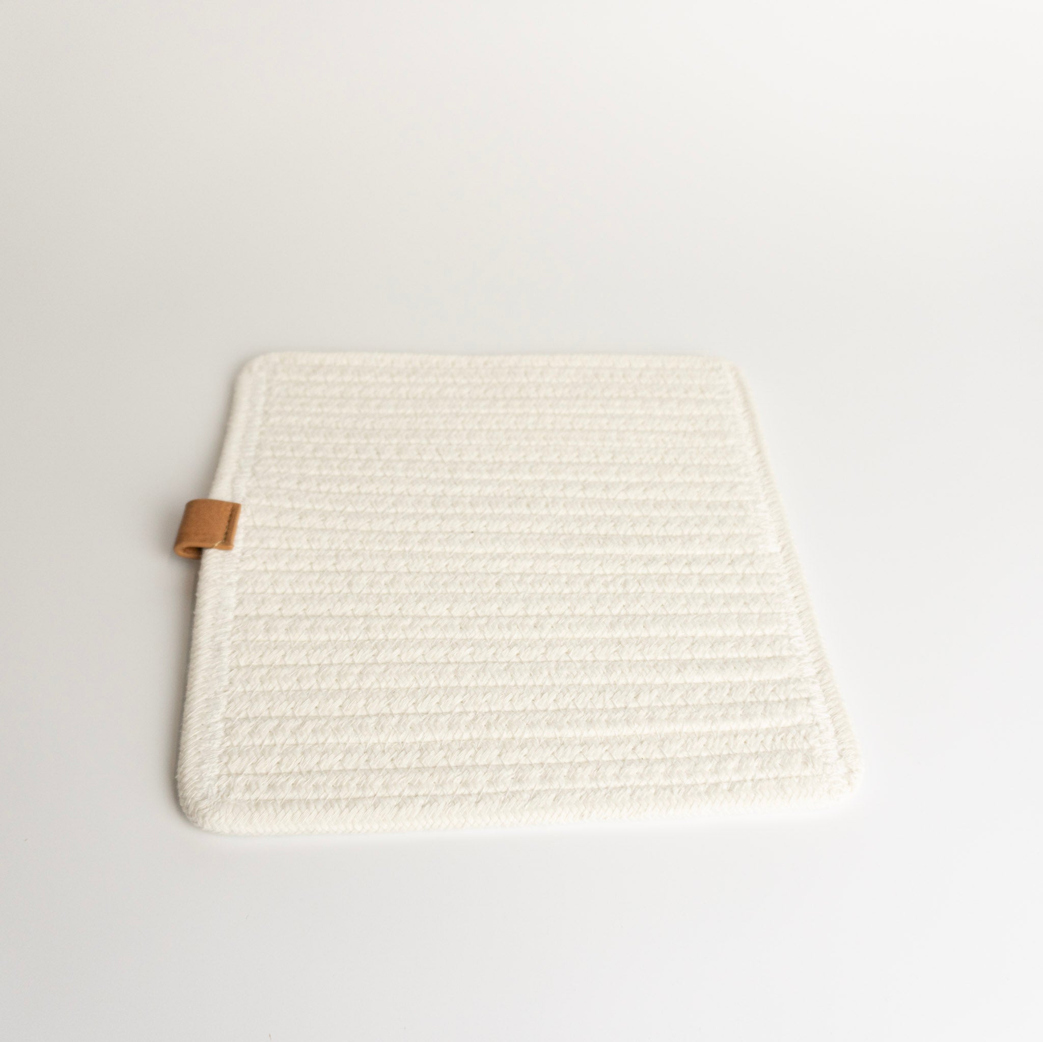 Ivory Square Hot Pad