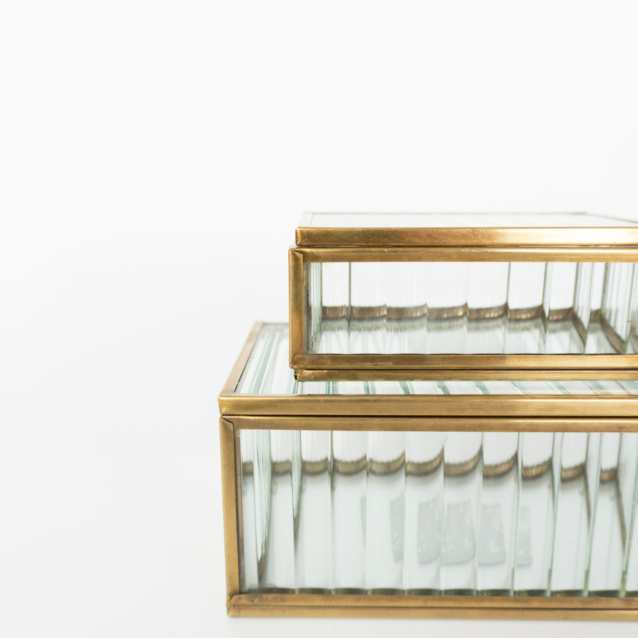 Glass/Brass Display Box