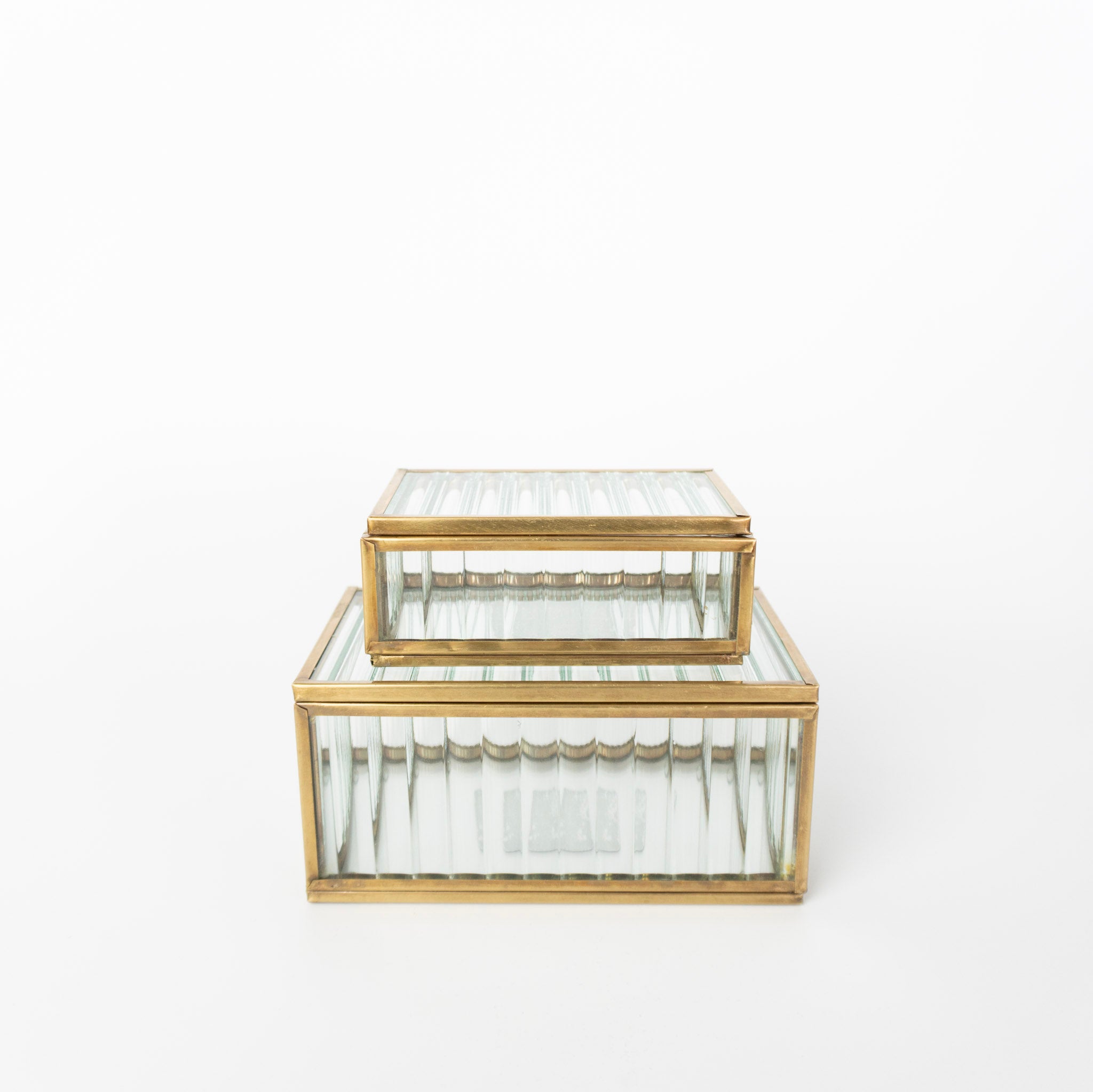 Glass/Brass Display Box