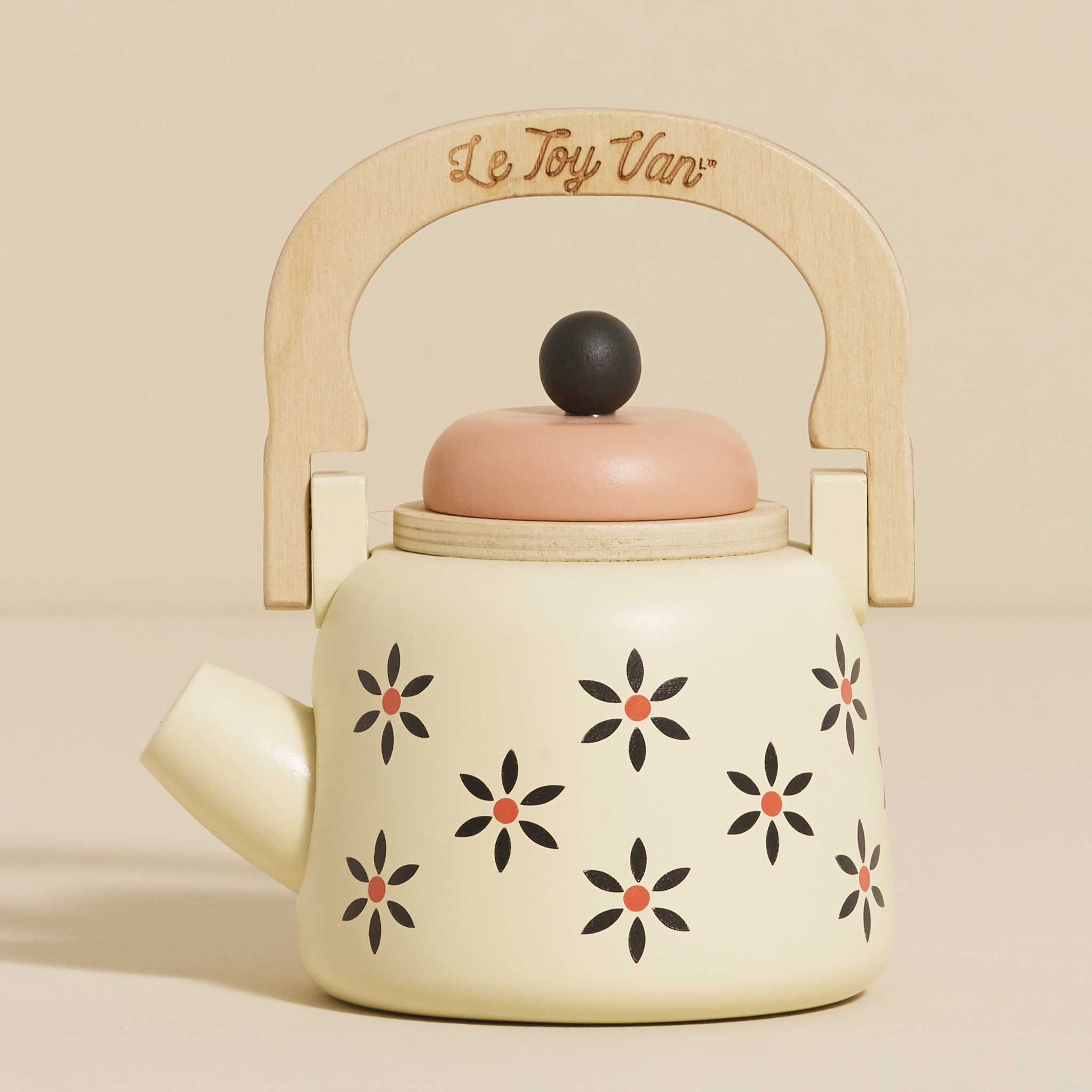 Vintage Wooden Role Play Kettle