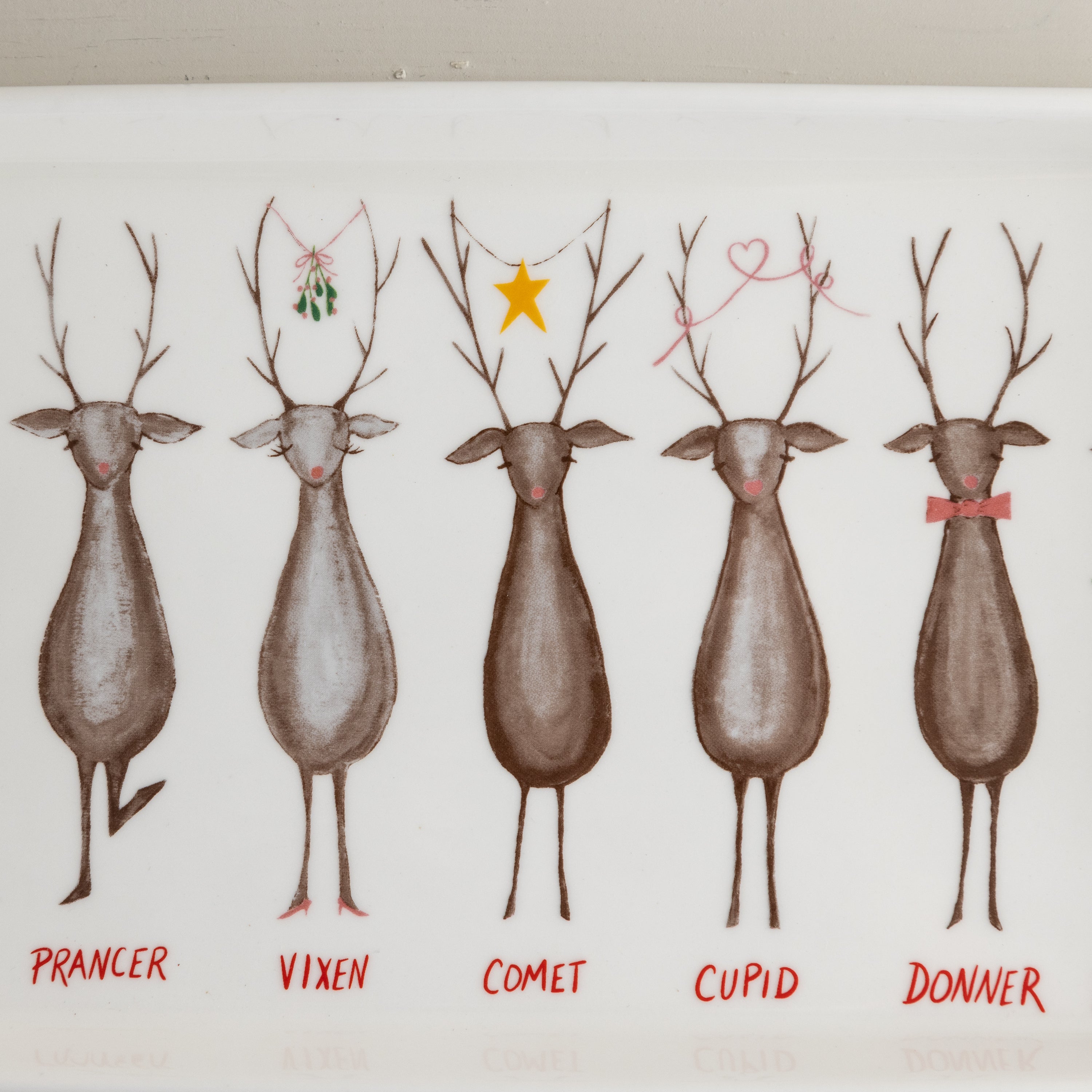 Reindeer Serving Plate