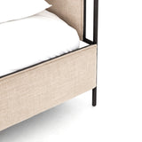 Leigh Upholstered Queen Bed - Palm Ecru | ready to ship!
