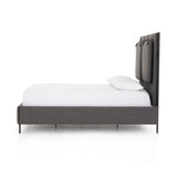 Leigh Upholstered Queen Bed - San Remo Ash | ready to ship!