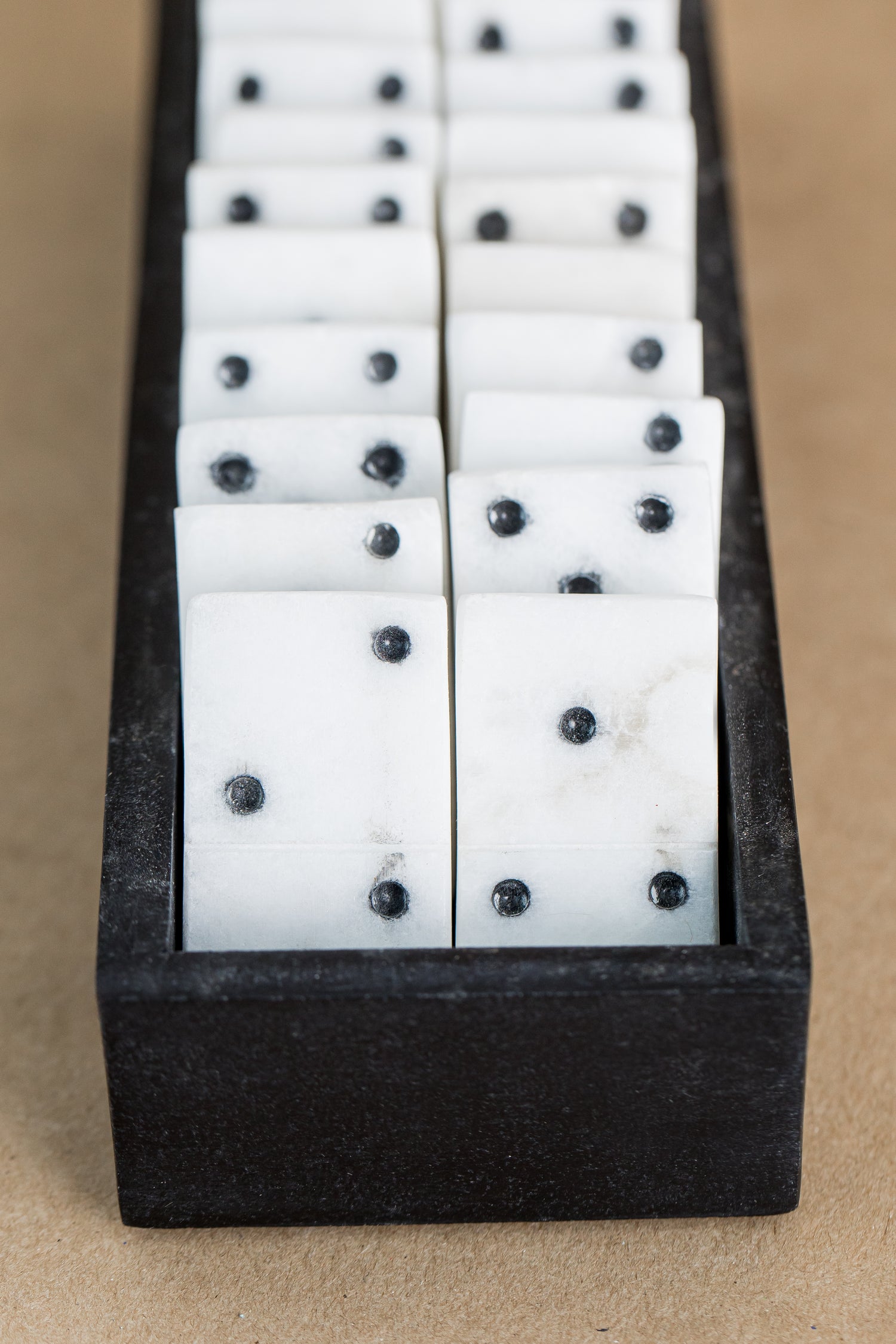 Alabaster Dominos Set