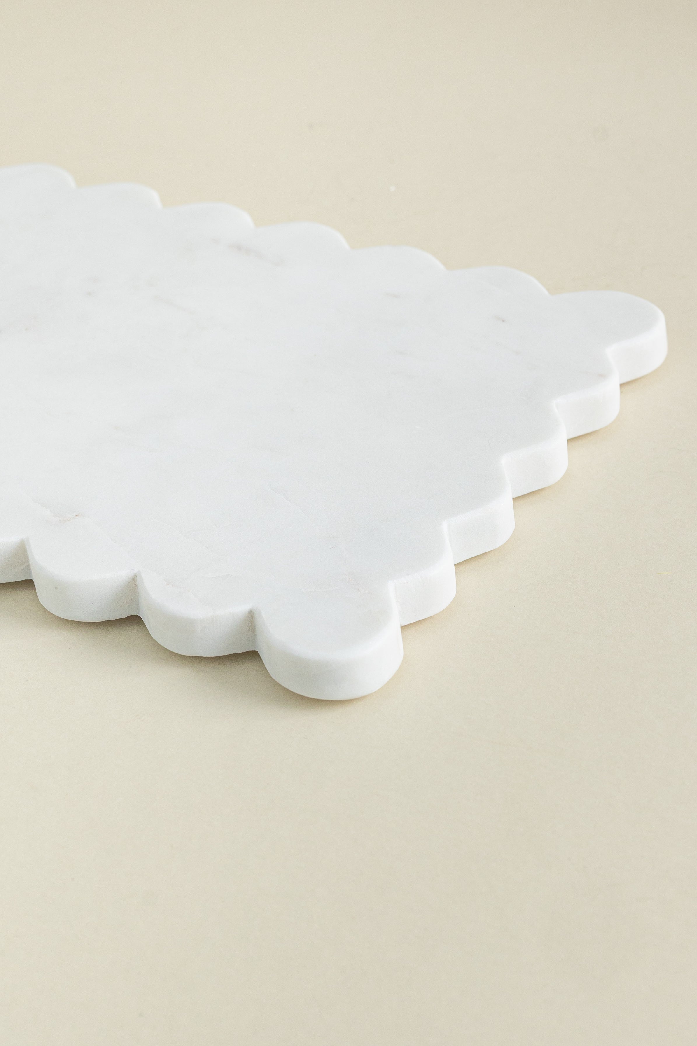 Scalloped Edge Marble Board