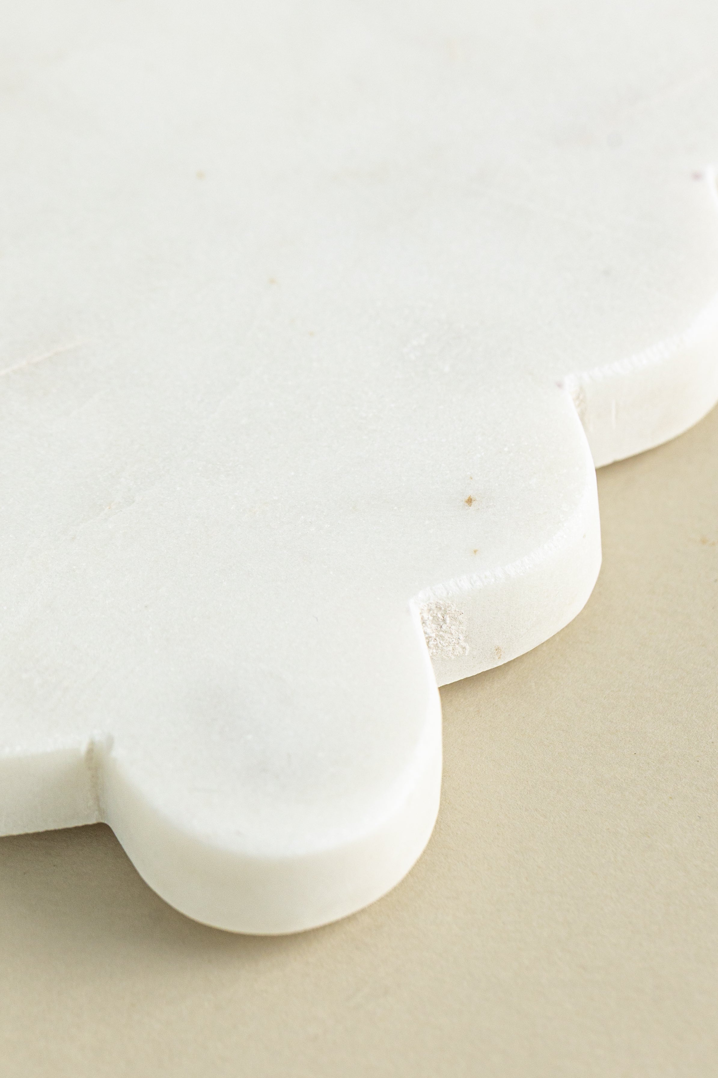 Scalloped Edge Marble Board