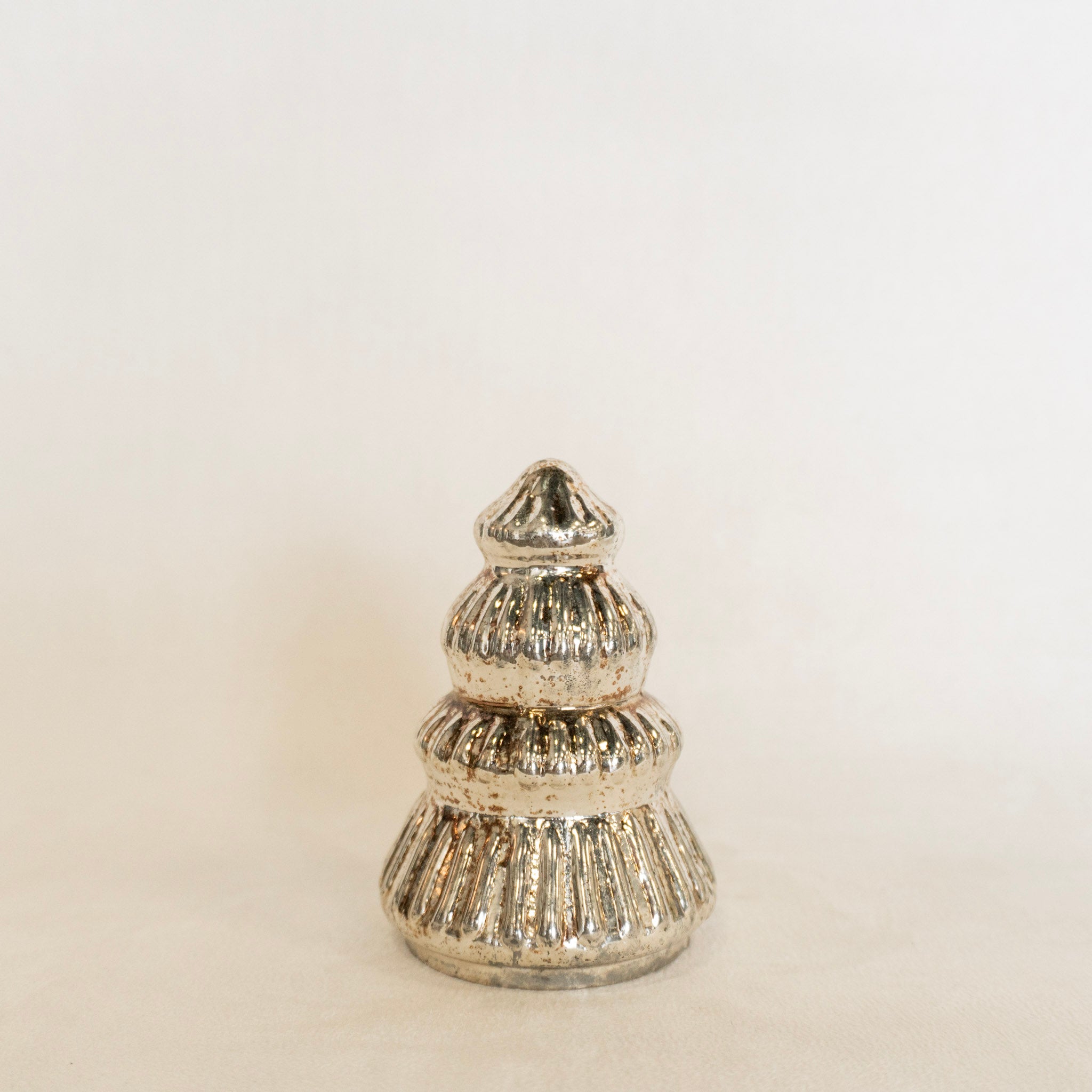 Gold Glass Deco Tree Set