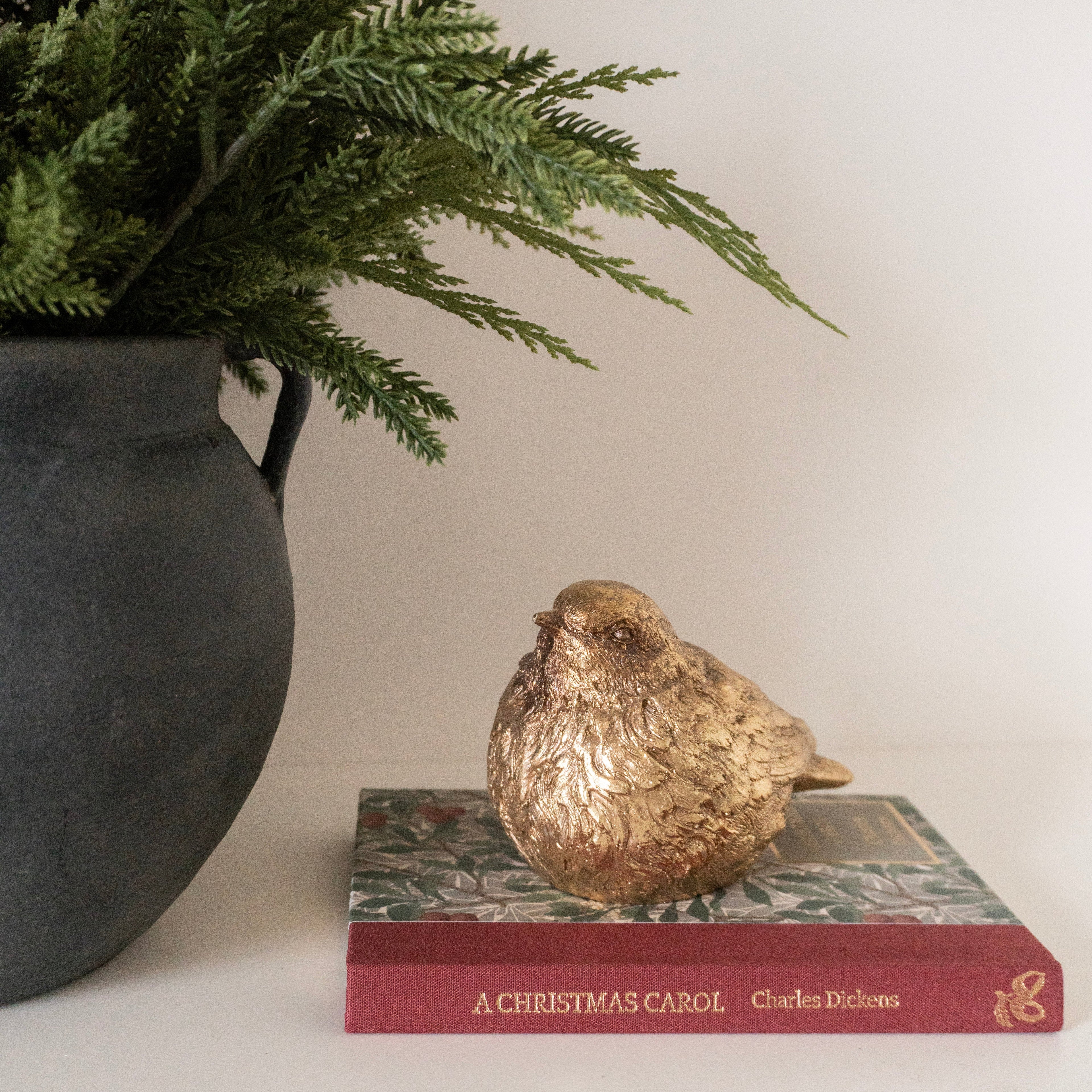 Gold Resin Bird