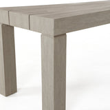 Sonora Outdoor Dining Bench - Weathered Grey | ready to ship!